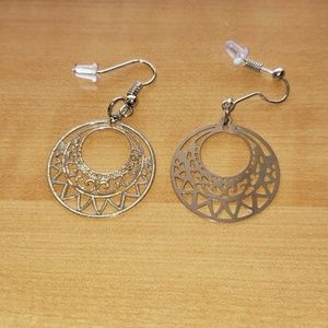 Circle lightweight earrings.